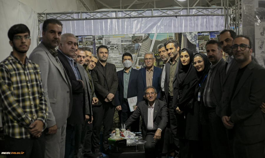 حضور دانشگاه ملی مهارت مازندران در نمایشگاه صنعت ساختمان  به مناسبت فرارسیدن هفته پژوهش 12
