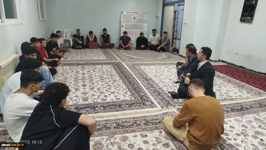 بازدید دکتر نعمت‌اله عسکری از خوابگاه دریا دانشکده ملی مهارت امام محمد باقر (ع) ساری
 2