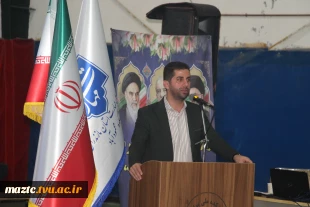 مراسم روز دانشجو شهرستان محمودآباد با حضور معاون تشریفات نهاد ریاست جمهوری به میزبانی دانشکده ملی مهارت محمودآباد برگزار شد 6