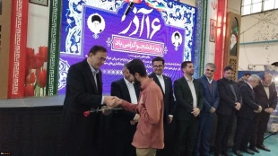 مراسم روز دانشجو شهرستان محمودآباد با حضور معاون تشریفات نهاد ریاست جمهوری به میزبانی دانشکده ملی مهارت محمودآباد برگزار شد 18