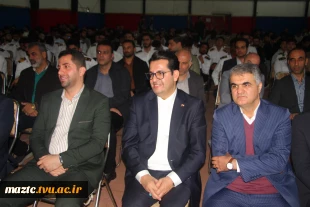 مراسم روز دانشجو شهرستان محمودآباد با حضور معاون تشریفات نهاد ریاست جمهوری به میزبانی دانشکده ملی مهارت محمودآباد برگزار شد 8