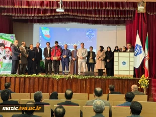 آئین گرامیداشت هفته پژوهش و تجلیل از برگزیدگان علمی در دانشگاه ملی مهارت مازندران با حضور معاونت پژوهش و فناوری دانشگاه ملی مهارت  2