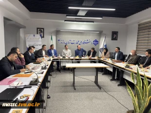 نشست صمیمی اعضای هیات علمی دانشگاه ملی مهارت استان مازندران با معاون پژوهش و فناوری دانشگاه ملی مهارت کشور  3