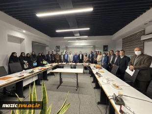 نشست صمیمی اعضای هیات علمی دانشگاه ملی مهارت استان مازندران با معاون پژوهش و فناوری دانشگاه ملی مهارت کشور  4