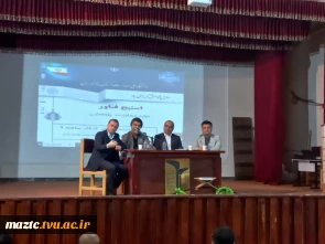 نشست استیج فناوری با محور ارتباط صنعت، دانشگاه و بازار در دانشگاه ملی مهارت استان مازندران برگزار شد