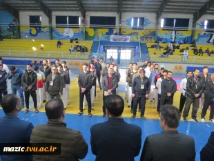 دومین روز برگزاری مسابقات انتخابی هفدهمین دوره المپیاد ورزشی  دانشگاه ها و موسسات آموزش عالی منطقه ۲ کشور در دانشگاه ملی مهارت مازندران  2