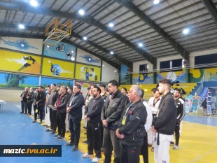 دومین روز برگزاری مسابقات انتخابی هفدهمین دوره المپیاد ورزشی  دانشگاه ها و موسسات آموزش عالی منطقه ۲ کشور در دانشگاه ملی مهارت مازندران  6