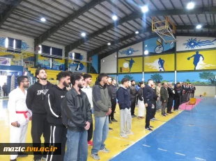 سومین روز برگزاری مسابقات انتخابی هفدهمین دوره المپیاد ورزشی  دانشگاه ها و موسسات آموزش عالی منطقه ۲ کشور در دانشگاه ملی مهارت مازندران 
دانشگاه ملی مهارت مازندران قهرمان کاراته دانشجویان منطقه ۲ شد 2