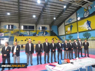 سومین روز برگزاری مسابقات انتخابی هفدهمین دوره المپیاد ورزشی  دانشگاه ها و موسسات آموزش عالی منطقه ۲ کشور در دانشگاه ملی مهارت مازندران 
دانشگاه ملی مهارت مازندران قهرمان کاراته دانشجویان منطقه ۲ شد 2