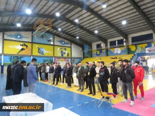 سومین روز برگزاری مسابقات انتخابی هفدهمین دوره المپیاد ورزشی  دانشگاه ها و موسسات آموزش عالی منطقه ۲ کشور در دانشگاه ملی مهارت مازندران 
دانشگاه ملی مهارت مازندران قهرمان کاراته دانشجویان منطقه ۲ شد 2