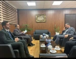 دیدار دکتر نعمت اله عسکری رئیس دانشگاه ملی مهارت این استان، به همراه دکتر فیاضی، نماینده محترم مردم شریف شهرستان نور و محمودآباد در مجلس شورای اسلامی با رئیس دانشگاه ملی مهارت 2