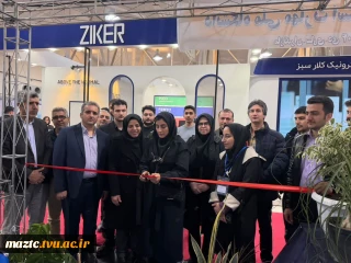 حضور دانشگاه ملی مهارت مازندران در نمایشگاه عرضه فناوری های نوین
افتتاح غرفه دانشگاه ملی مهارت مازندران در الکامپ