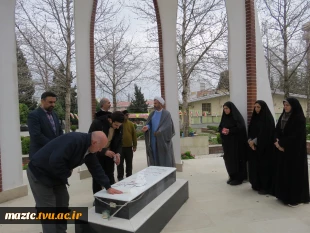 تجدید میثاق دانشگاه ملی مهارت مازندران با آرمان‌های انقلاب و شهدا 2