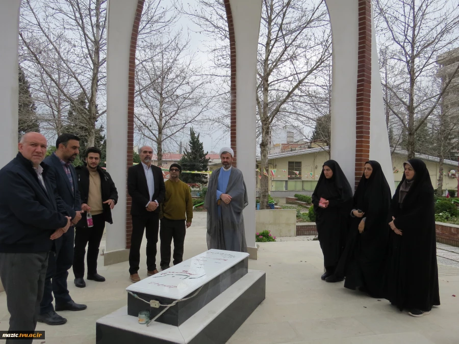 تجدید میثاق دانشگاه ملی مهارت مازندران با آرمان‌های انقلاب و شهدا 3