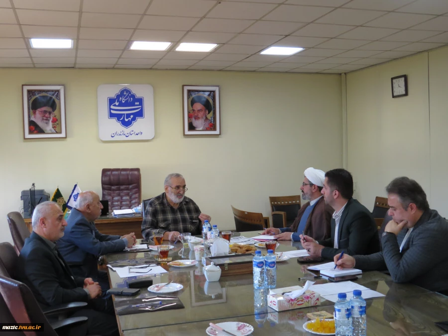 نشست هم‌اندیشی روسای ادوار دانشگاه ملی مهارت مازندران با دکتر نعمت اله عسکری رئیس این دانشگاه  2