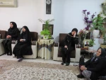 دیدار صمیمانه سرپرست دانشگاه ملی مهارت مازندران با خانواده شهیدان امیرحسین مهدوی و احسان تقوی 9