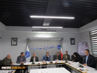 ضور دکتر علی بابایی ، نماینده  محترم مجلس شورای اسلامی شهرستان‌های ساری و میاندرود و رئیس محترم کمیسیون اجتماعی مجلس در دانشگاه ملی مهارت واحد استانی مازندران 2