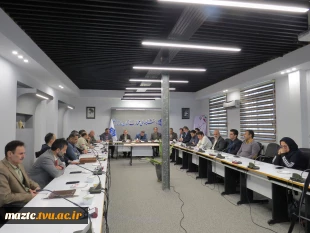 ضور دکتر علی بابایی ، نماینده  محترم مجلس شورای اسلامی شهرستان‌های ساری و میاندرود و رئیس محترم کمیسیون اجتماعی مجلس در دانشگاه ملی مهارت واحد استانی مازندران 3