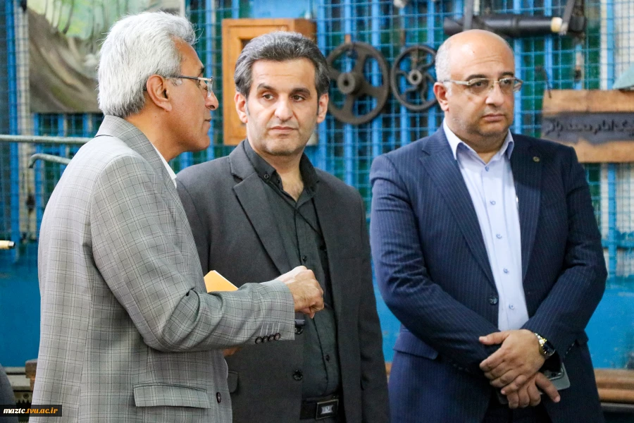 بازدید معاون مدیرکل آموزش و پرورش مازندران از امکانات کارگاهی دانشکده امام محمدباقر (ع) 3