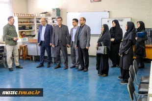 بازدید معاون مدیرکل آموزش و پرورش مازندران از امکانات کارگاهی دانشکده امام محمدباقر (ع) 5