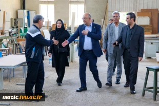 بازدید معاون مدیرکل آموزش و پرورش مازندران از امکانات کارگاهی دانشکده امام محمدباقر (ع) 6