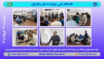 بازدید معاون آموزشی دانشگاه ملی مهارت استان مازندران از برگزاری کلاس‌های حضوری در ساختمان شماره 2 دانشکده امام محمدباقر(ع) ساری 2