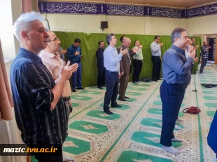 برگزاری مراسم زیارت عاشورا و عزاداری حضرت سیدالشهدا (ع) 4