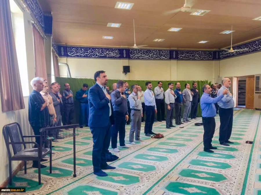 برگزاری مراسم زیارت عاشورا و عزاداری حضرت سیدالشهدا (ع) 5