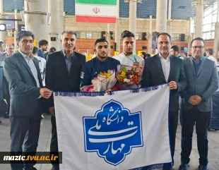 افتخارآفرینی دانشجوی ورزشکار دانشگاه ملی مهارت استان مازندران 6