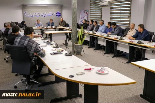 نشست مدیران گروه‌های آموزشی دانشکده‌ها و آموزشکده‌های استان 9