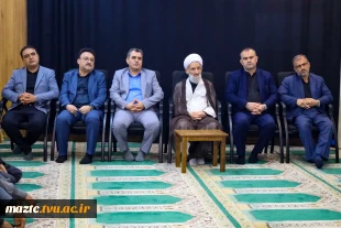 حضور مسئولین دانشگاه ملی مهارت استان مازندران در مراسم عزاداری دفتر نماینده ولی فقیه در مازندران 3