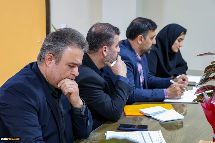 جلسه هیئت‌رئیسه دانشگاه ملی مهارت استان مازندران 4