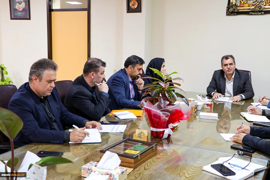 جلسه هیئت‌رئیسه دانشگاه ملی مهارت استان مازندران 8