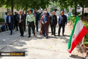 بازدید فرمانده نیروی  انتظامی مازندران از دانشگاه ملی مهارت استان مازندران 4