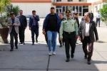بازدید فرمانده نیروی  انتظامی مازندران از دانشگاه ملی مهارت استان مازندران 8