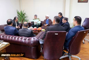 بازدید فرمانده نیروی  انتظامی مازندران از دانشگاه ملی مهارت استان مازندران 10