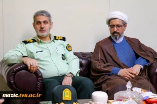 بازدید فرمانده نیروی  انتظامی مازندران از دانشگاه ملی مهارت استان مازندران 12