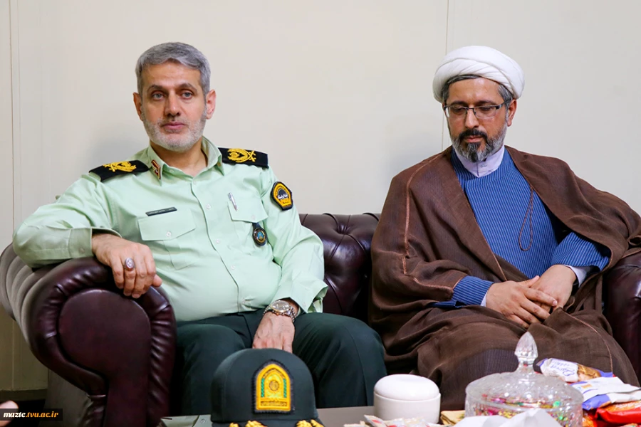 بازدید فرمانده نیروی  انتظامی مازندران از دانشگاه ملی مهارت استان مازندران 12
