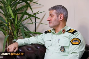 بازدید فرمانده نیروی  انتظامی مازندران از دانشگاه ملی مهارت استان مازندران 15
