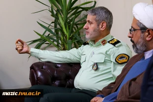 بازدید فرمانده نیروی  انتظامی مازندران از دانشگاه ملی مهارت استان مازندران 17
