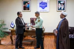 بازدید فرمانده نیروی  انتظامی مازندران از دانشگاه ملی مهارت استان مازندران 18