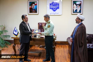 بازدید فرمانده نیروی  انتظامی مازندران از دانشگاه ملی مهارت استان مازندران 18