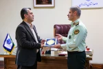 بازدید فرمانده نیروی  انتظامی مازندران از دانشگاه ملی مهارت استان مازندران 19