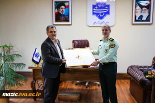 بازدید فرمانده نیروی  انتظامی مازندران از دانشگاه ملی مهارت استان مازندران 20