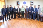 بازدید فرمانده نیروی  انتظامی مازندران از دانشگاه ملی مهارت استان مازندران 21