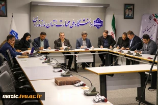 جلسه هیئت‌رئیسه و رؤسای دانشکده‌ها و آموزشکده‌های دانشگاه ملی مهارت استان مازندران 3