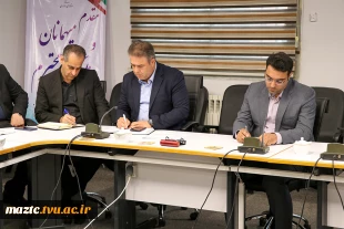 جلسه هیئت‌رئیسه و رؤسای دانشکده‌ها و آموزشکده‌های دانشگاه ملی مهارت استان مازندران 6