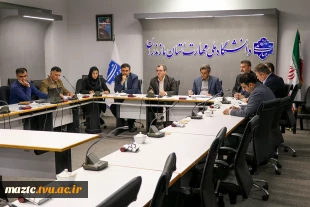 جلسه هیئت‌رئیسه و رؤسای دانشکده‌ها و آموزشکده‌های دانشگاه ملی مهارت استان مازندران 9