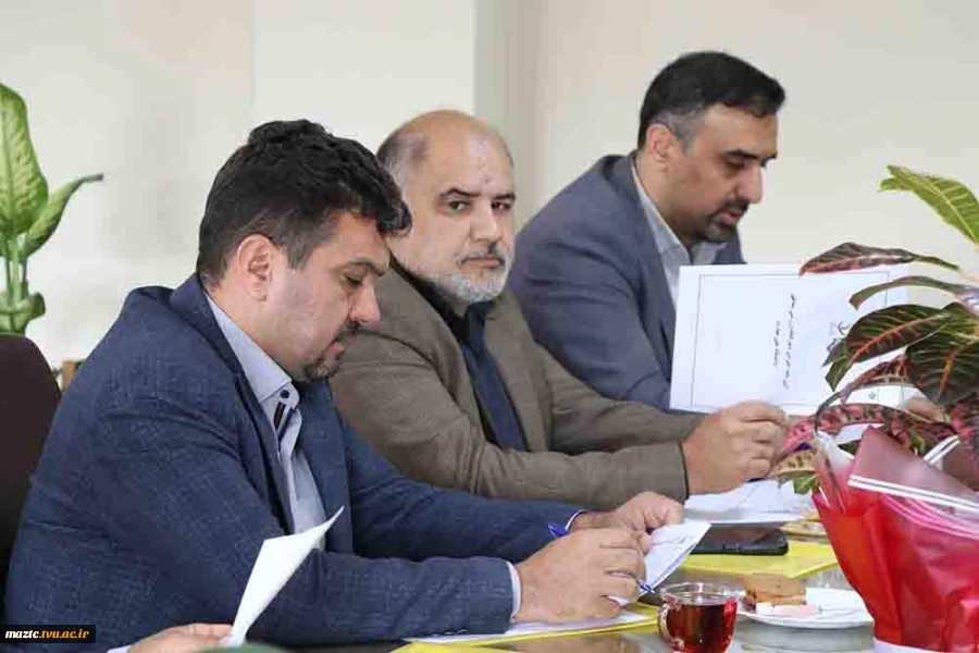 جلسه دبیرخانه ورزشی منطقه 8 دانشگاه ملی مهارت 9