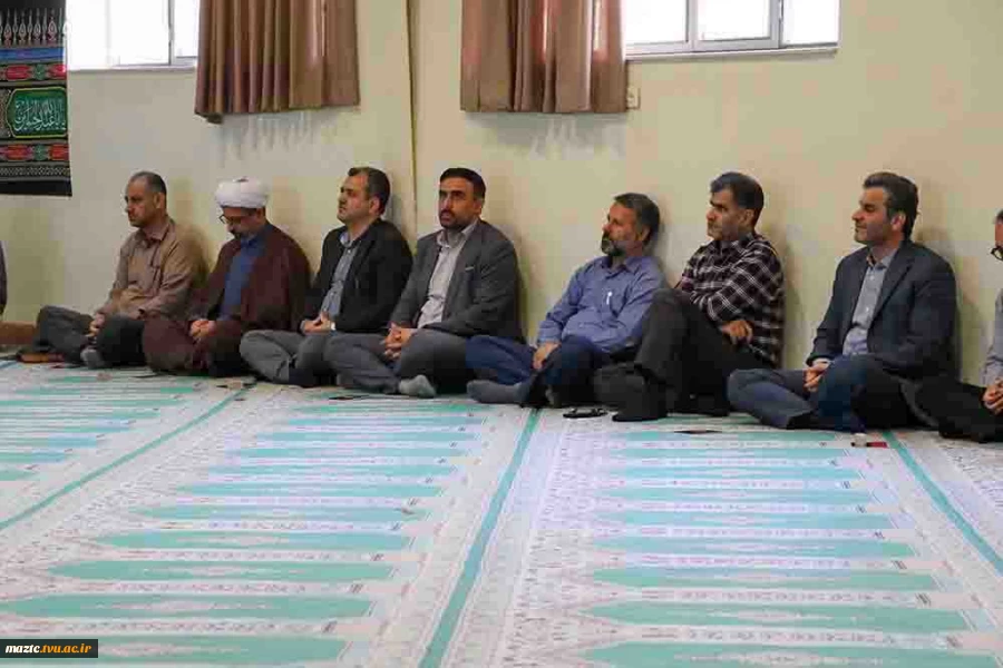 بزرگداشت رهبر شهید در دانشگاه ملی مهارت استان مازندران 5